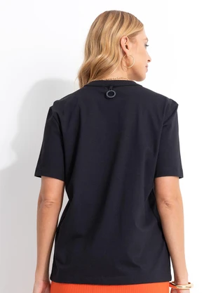 Colcci - Camiseta Preto - COLCCI