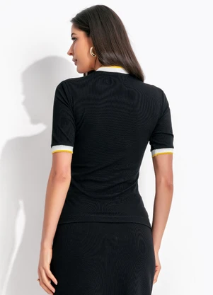 Colcci - Camiseta Preto - COLCCI