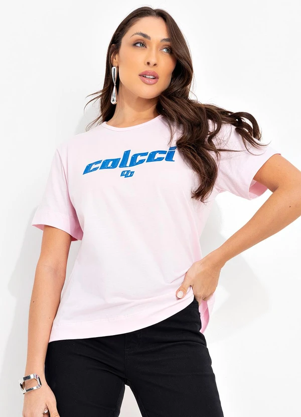Colcci - Camiseta Rosa