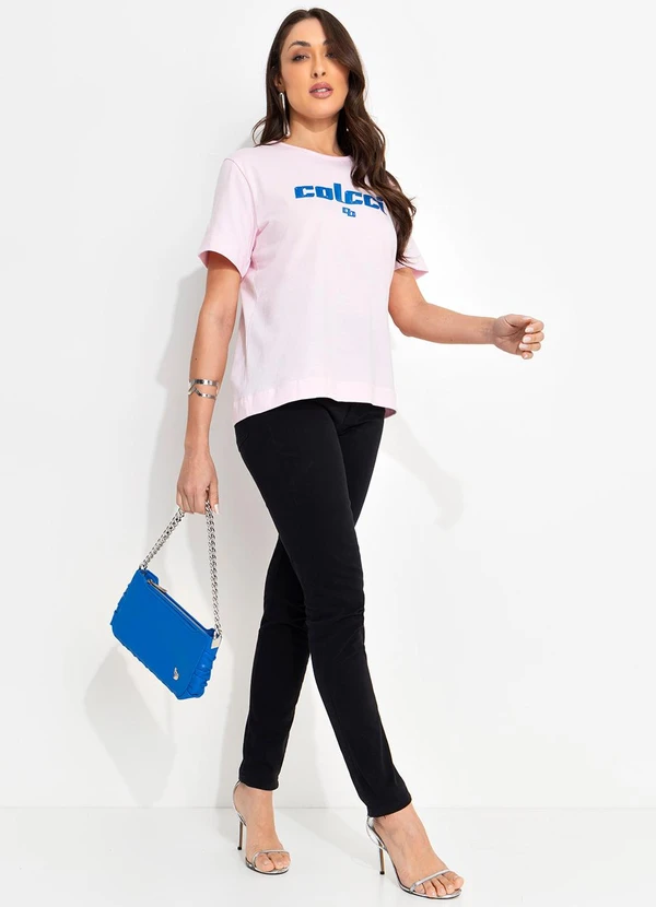 Colcci - Camiseta Rosa 3