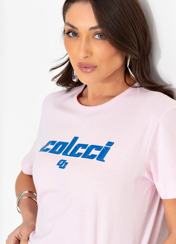 Colcci - Camiseta Rosa 4