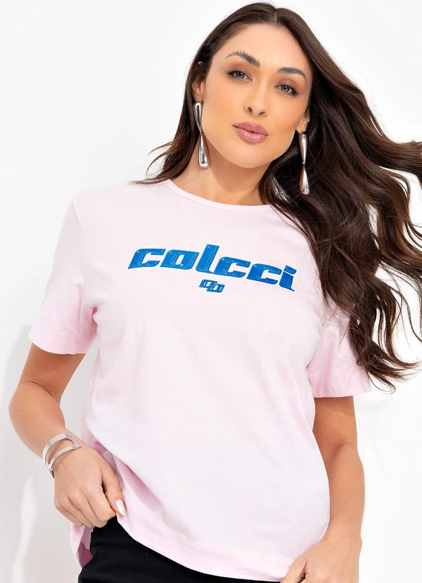 Colcci - Camiseta Rosa 6