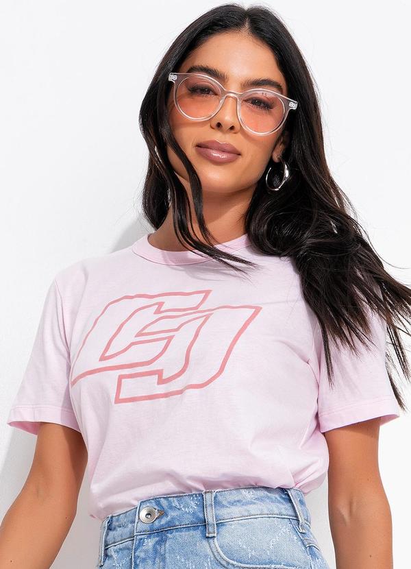 Colcci - Camiseta Rosa