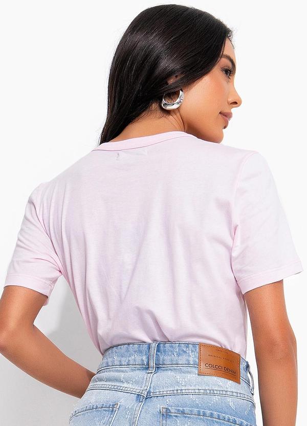 Colcci - Camiseta Rosa 2