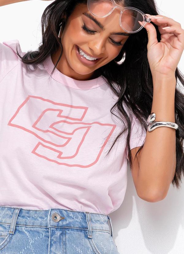 Colcci - Camiseta Rosa 7