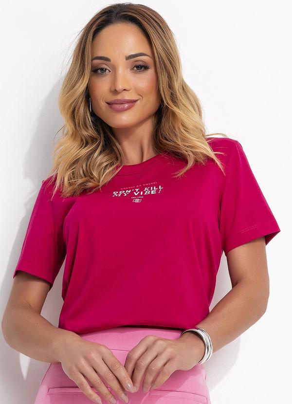 Colcci - Camiseta Rosa