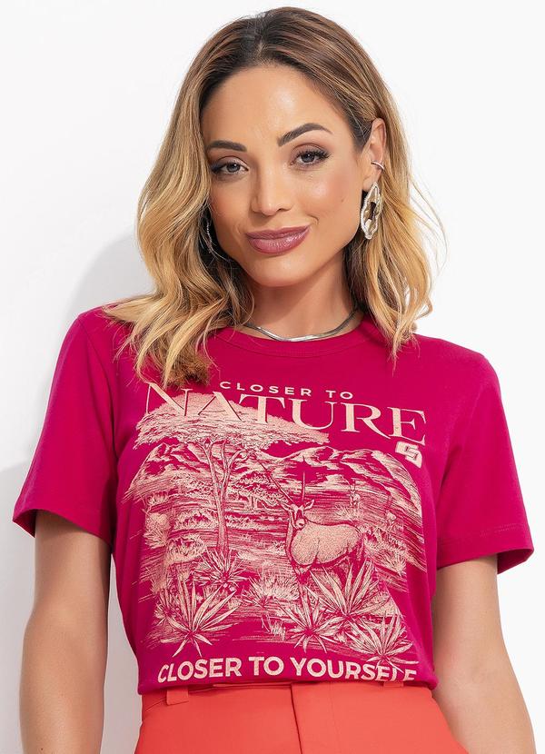 Colcci - Camiseta Rosa