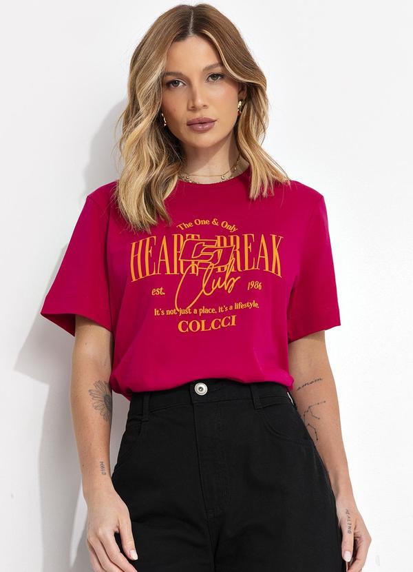 Colcci - Camiseta Rosa 3