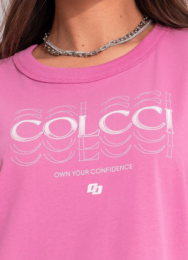 Colcci - Camiseta Rosa 4
