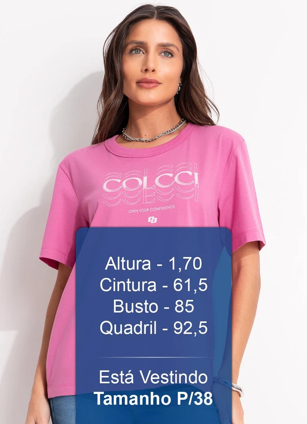 Colcci - Camiseta Rosa 5