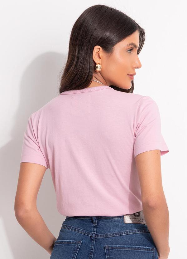 Colcci - Camiseta Rosa 2