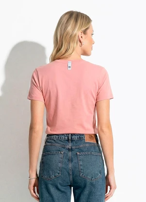 Colcci - Camiseta Rosa - COLCCI