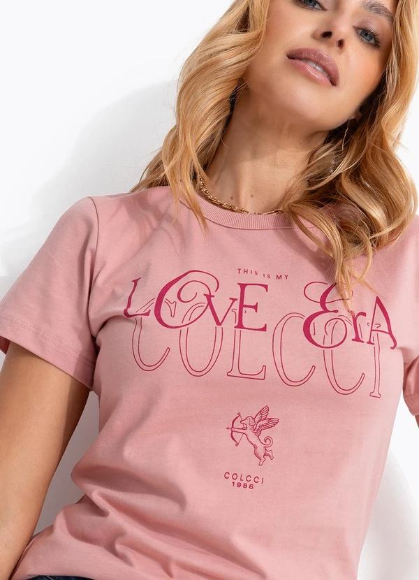 Colcci - Camiseta Rosa 4