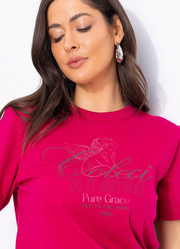 Colcci - Camiseta Rosa 1