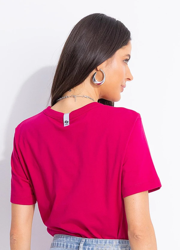 Colcci - Camiseta Rosa 2
