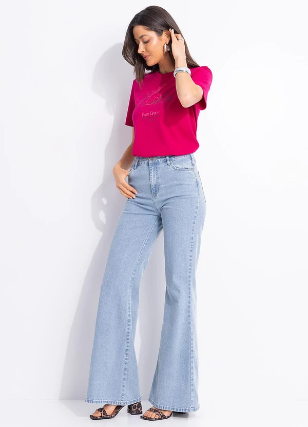 Colcci - Camiseta Rosa 5