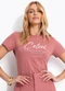 Colcci - Camiseta Preto - variação: Rosa