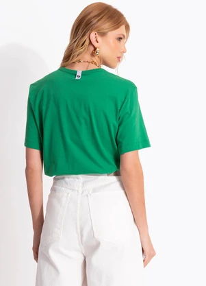 Colcci - Camiseta Verde - COLCCI