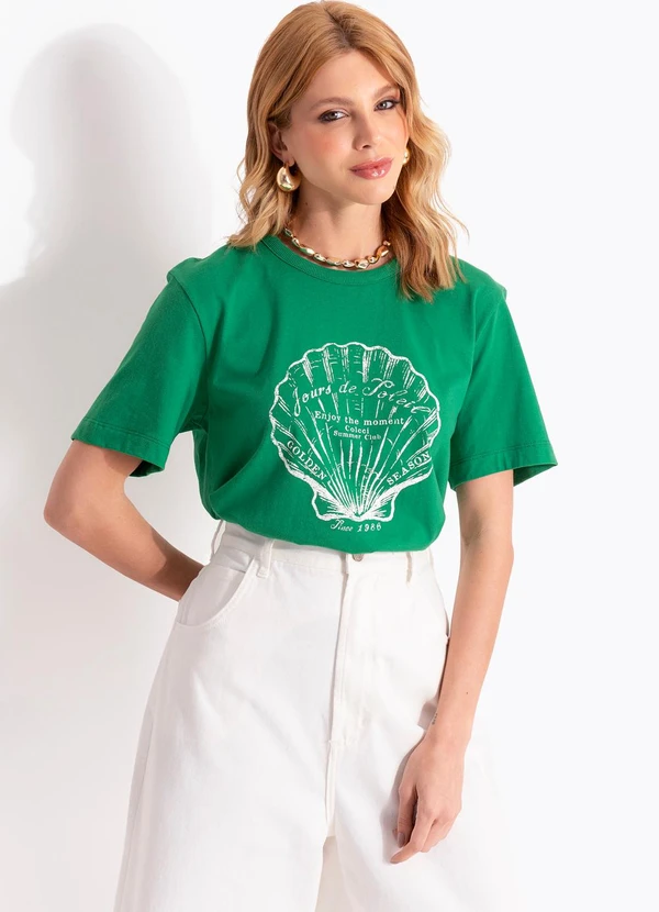 Colcci - Camiseta Verde
