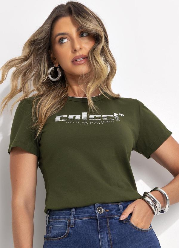 Colcci - Camiseta Verde