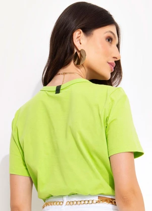 Colcci - Camiseta Verde - COLCCI