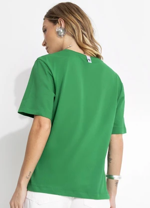 Colcci - Camiseta Verde - COLCCI