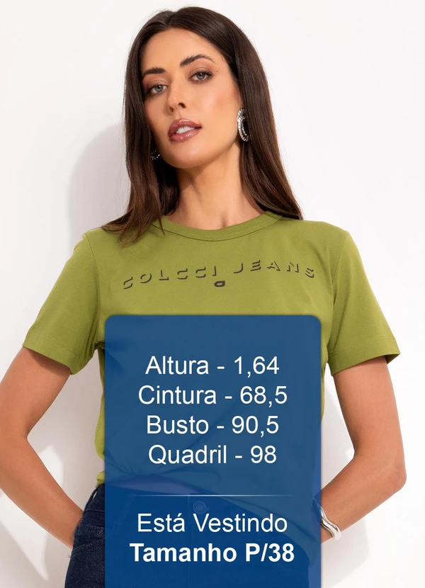 Colcci Jeans - Camiseta Verde 5