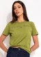 Colcci Jeans - Camiseta Azul - variação: Verde