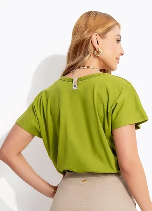 Colcci - Camiseta Verde - COLCCI