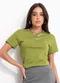 Colcci - Camiseta Verde - variação: Verde