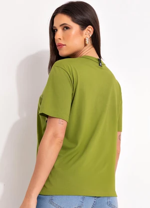 Colcci - Camiseta Verde - COLCCI