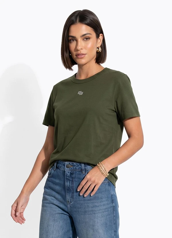 Colcci - Camiseta Verde