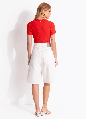 Colcci - Camiseta Vermelho - COLCCI