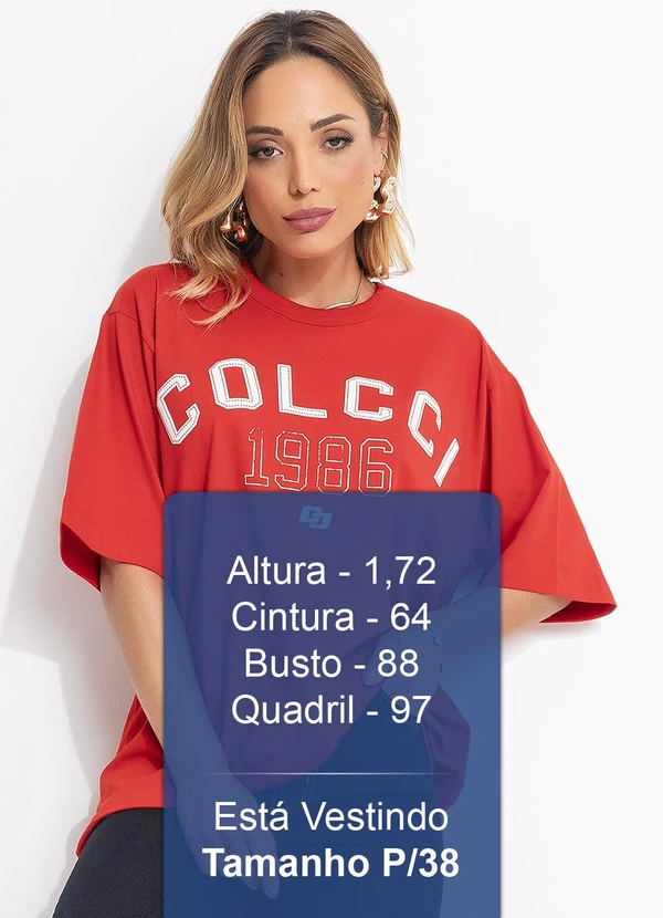 Colcci - Camiseta Vermelho 5