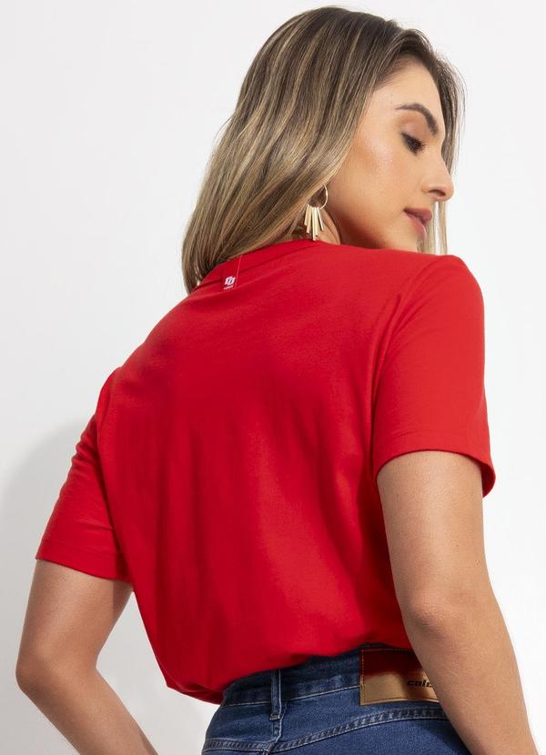 Colcci - Camiseta Vermelho 2