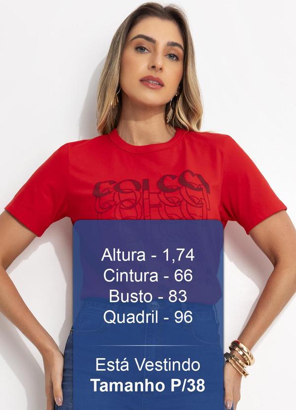 Colcci - Camiseta Vermelho 5