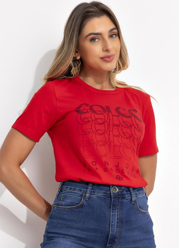 Colcci - Camiseta Vermelho 7