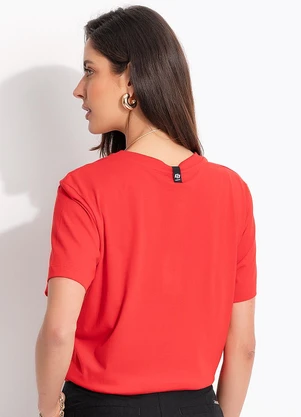 Colcci Jeans - Camiseta Vermelho - COLCCI JEANS