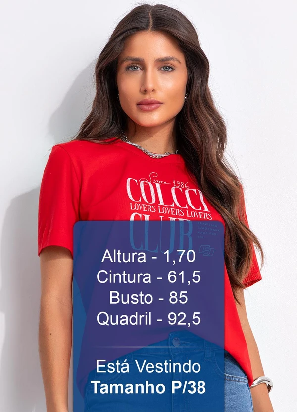 Colcci - Camiseta Vermelho 6