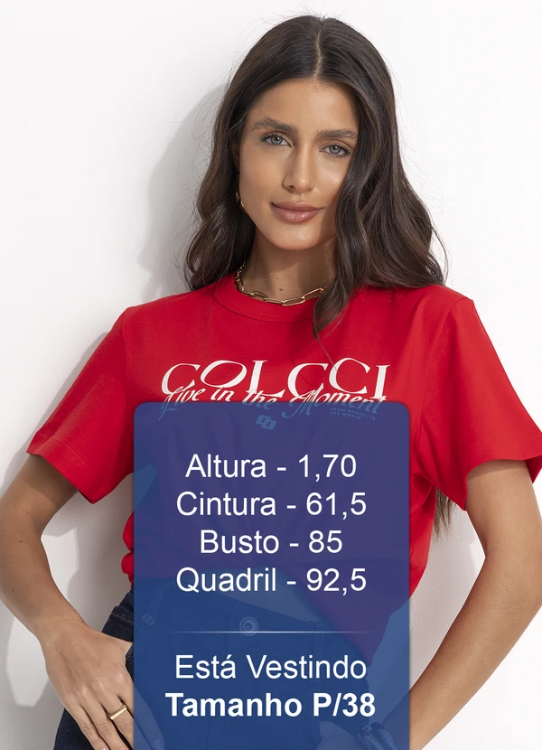 Colcci - Camiseta Vermelho 5