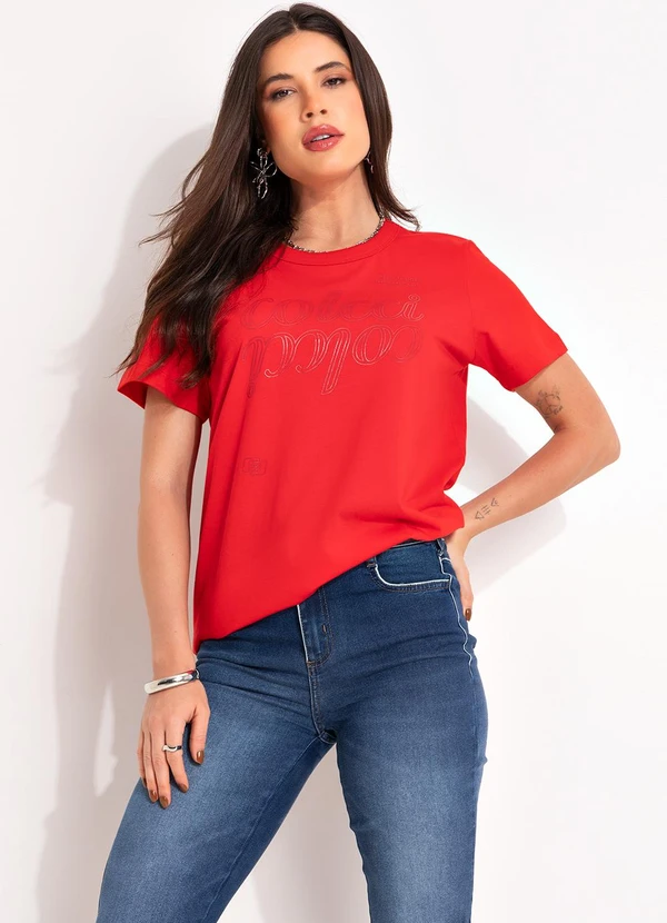 Colcci - Camiseta Vermelho 3