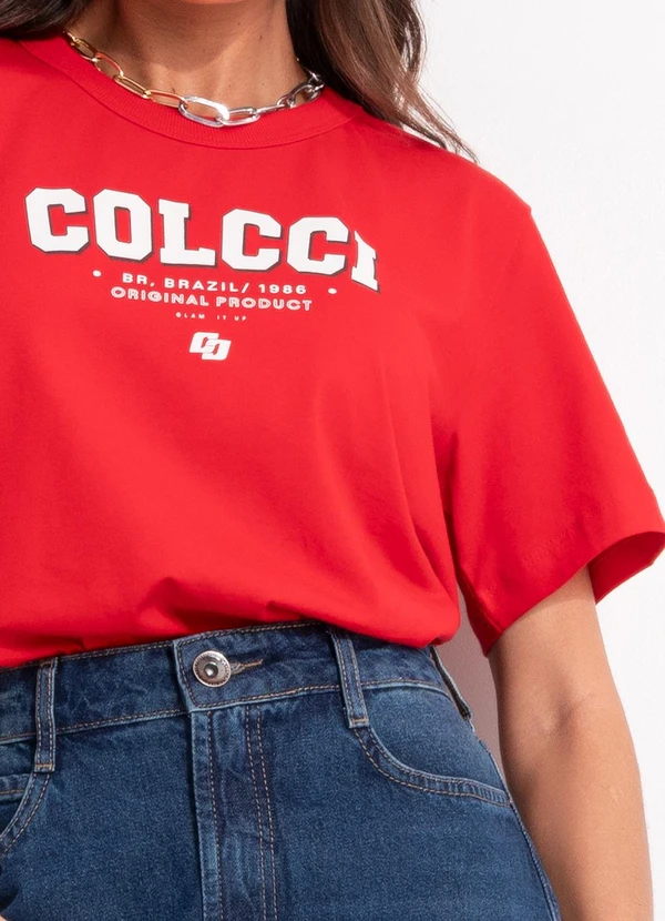 Colcci - Camiseta Vermelho 5