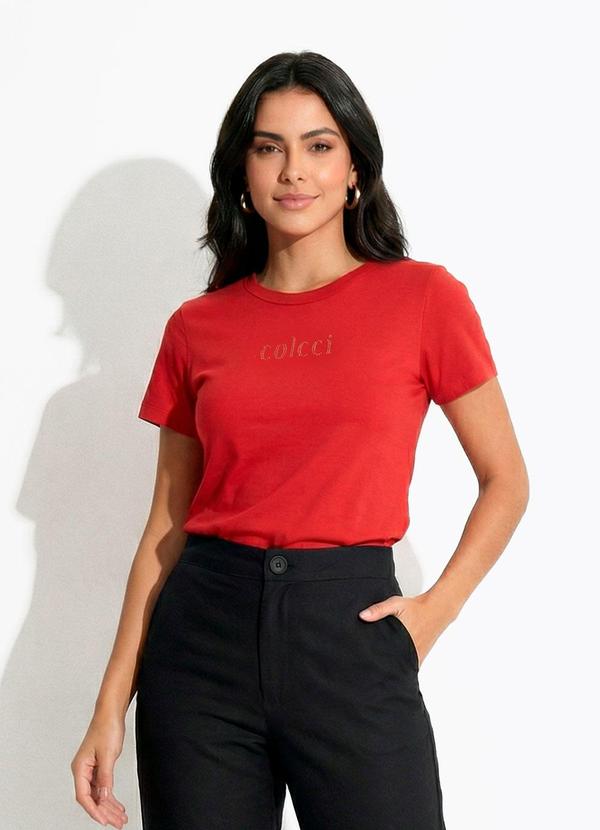 Colcci - Camiseta Vermelho