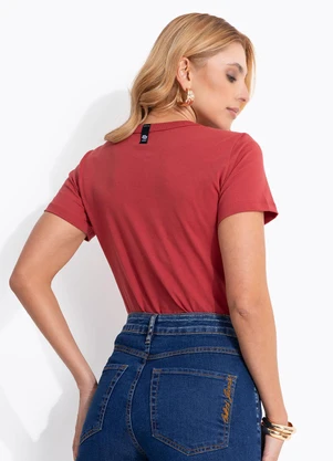 Colcci - Camiseta Vermelho - COLCCI