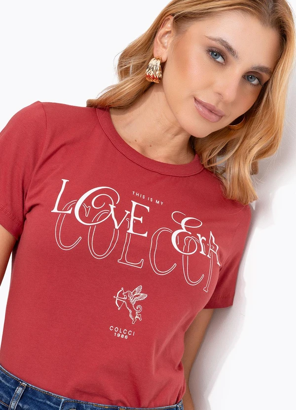 Colcci - Camiseta Vermelho 1