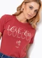 Colcci - Camiseta Vermelho - variação: Vermelho