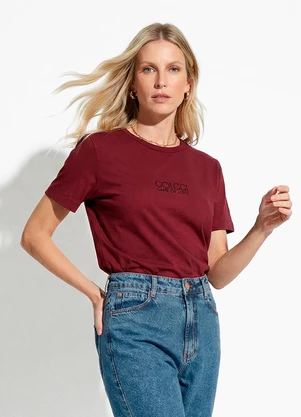 Colcci - Camiseta Vermelho - COLCCI