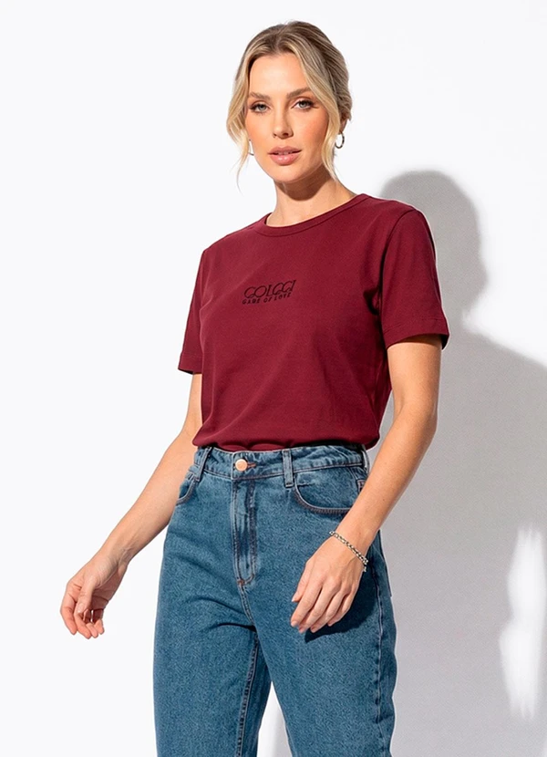 Colcci - Camiseta Vermelho 5