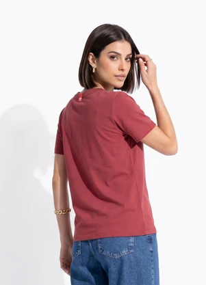 Colcci - Camiseta Vermelho - COLCCI