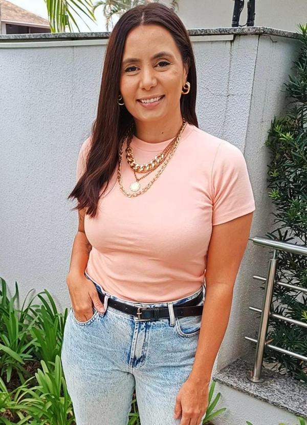 Nanas Clothes - Kit 5 Peças Blusa Manga Curta Básica Azul 3